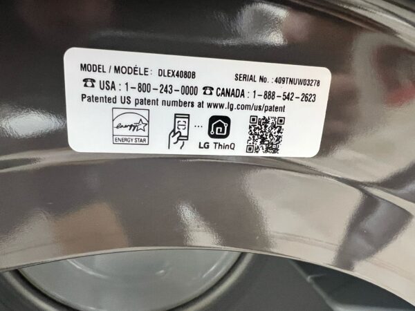LG Washer Dryer Set In Gray Color - Image 2