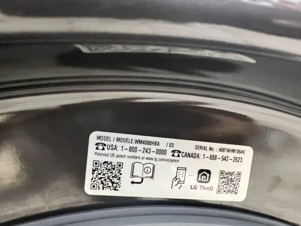 LG Washer Dryer Set In Gray Color - Image 3