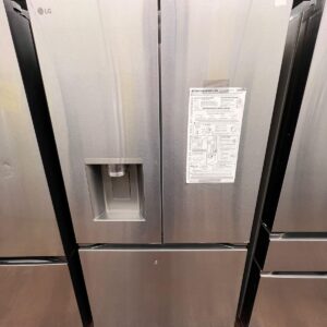 Stainless Steel LG French Door Refrigerator - Ice Dispenser