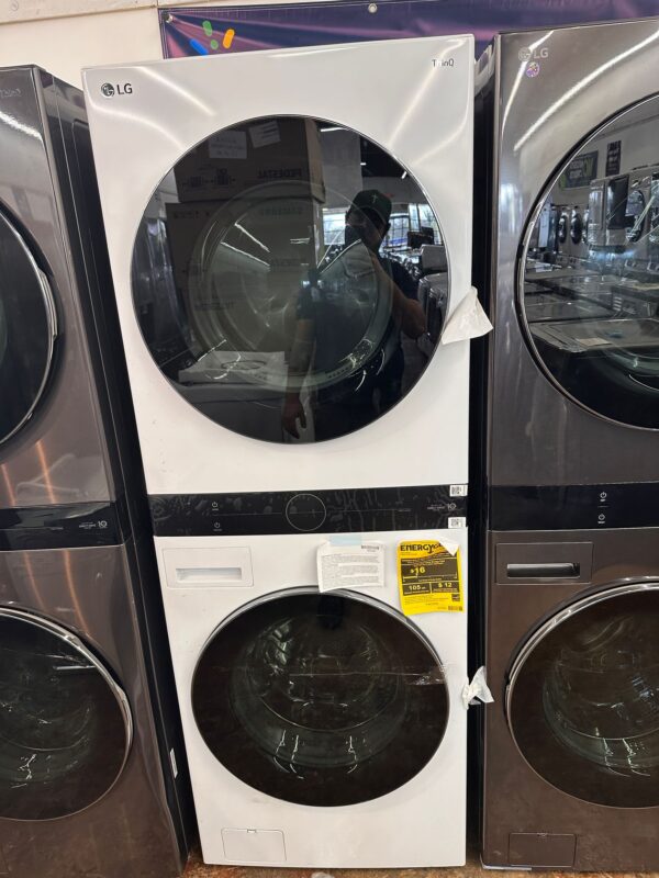 Stylish LG Front Load Washer with Matching Dryer